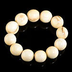  Бивень мамонта БРАСЛЕТ (12 бусин, d=9см)