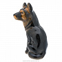 Фарфоровая статуэтка "Собака Овчарка", фотография 2. Интернет-магазин ЛАВКА ПОДАРКОВ