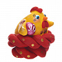 Ковровская игрушка Сувенир ЦЫПЛЕНОК ЖЕЛТЫЙ 5,5*6*6см, фотография 4. Интернет-магазин ЛАВКА ПОДАРКОВ