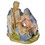 0038212-G-60/12*12см Скульптура ВЕРТЕП "РОЖДЕСТВО" Фарфор