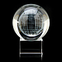 Лазерная графика. Статуэтка "Глобус", фотография 3. Интернет-магазин ЛАВКА ПОДАРКОВ