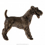 Бронзовая статуэтка "Собака Вельштерьер", фотография 2. Интернет-магазин ЛАВКА ПОДАРКОВ