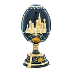 202710/РС-0940-13 Традиции ФАБЕРЖЕ Сувенир ЯЙЦО пасхальное "ХВБ" 