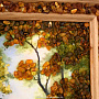 Янтарная картина "Пейзаж №22" 28х20 см, фотография 3. Интернет-магазин ЛАВКА ПОДАРКОВ