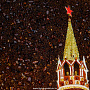 Картина янтарная "Москва. Спасская башня" 74х99 см, фотография 3. Интернет-магазин ЛАВКА ПОДАРКОВ