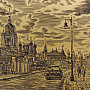 Офорт черно-белый "Москва. Улица Варварка" 25х32 см, фотография 3. Интернет-магазин ЛАВКА ПОДАРКОВ