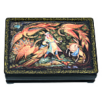 4092/16*11*4,5м Художественная роспись Шкатулка "Сказка "КОНЕК-ГОРБУНОК" 