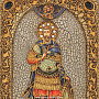 Икона из мореного дуба "Святой мученик Иоанн Воин" 21х29 см, фотография 3. Интернет-магазин ЛАВКА ПОДАРКОВ