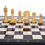 Подарочные шахматы с фигурами ручной работы "Аристократ" 48х48 см, фотография 2. Интернет-магазин ЛАВКА ПОДАРКОВ