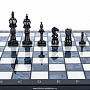 Шахматы с перламутром и фигурами из кости 45х45 см, фотография 4. Интернет-магазин ЛАВКА ПОДАРКОВ