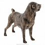 Бронзовая статуэтка "Собака Азиатская овчарка", фотография 3. Интернет-магазин ЛАВКА ПОДАРКОВ