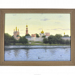 Картина (постер) "Новодевичий монастырь. 2014" 