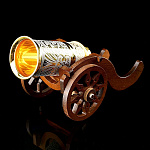 0040312 Златоуст СТОПКА "Пушка " на подставке-лафете (дерево) в П/У