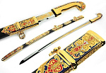 0012404 Златоуст Оружие сувенирное ШАШКА (эмаль)