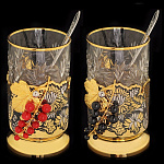 0029822-КС  Златоуст ПОДСТАКАННИК "Красная смородина" в ПУ