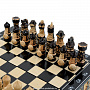 Шахматы деревянные резные "Дорожные" 30х30 см, фотография 2. Интернет-магазин ЛАВКА ПОДАРКОВ