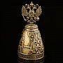 0019201 Бронза Колокол "Москва.Герб." 3,9*3,9*7,5см (13370), фотография 2. Интернет-магазин ЛАВКА ПОДАРКОВ