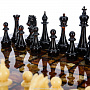 Шахматы с фигурами из янтаря "Жемчужина Балтики" 43х43 см, фотография 2. Интернет-магазин ЛАВКА ПОДАРКОВ