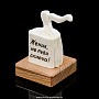 Подарочная свадебная статуэтка из кости "Не руби сплеча", фотография 2. Интернет-магазин ЛАВКА ПОДАРКОВ