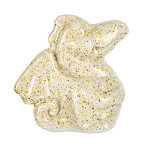 0072163 Фарфор Скульптура Дракон белый h 6 см