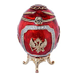 0031038 -05 Традиции ФАБЕРЖЕ Сувенир ЯЙЦО Пасхальное малое "Посвящение" Е06-16-05