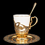 Набор кофейный с туркой "На двоих" Златоуст, фотография 3. Интернет-магазин ЛАВКА ПОДАРКОВ