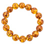 Браслет из натурального янтаря "Эйвелин", фотография 5. Интернет-магазин ЛАВКА ПОДАРКОВ