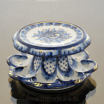 /коб Гжель Пасхальница авторская КУЛИЧ