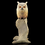  Изделия из кости Скульптура "Филин" Кость кита И247