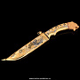 Нож "Леопард" Златоуст, фотография 3. Интернет-магазин ЛАВКА ПОДАРКОВ
