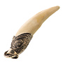 Кулон-амулет из кости "Клык волка", фотография 3. Интернет-магазин ЛАВКА ПОДАРКОВ
