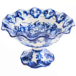 201847 ГЖЕЛЬ СУХАРНИЦА НЕЖНАЯ, 21*13 см,  в коб 