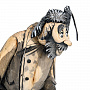 Резьба по дереву. Скульптура "Охотник с зайцем", фотография 4. Интернет-магазин ЛАВКА ПОДАРКОВ