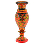 0037455/14*45см Хохлома Ваза декоративная 