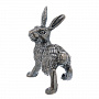 Бронзовая статуэтка "Кролик", фотография 2. Интернет-магазин ЛАВКА ПОДАРКОВ