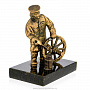 Бронзовая статуэтка "Колёсник", фотография 4. Интернет-магазин ЛАВКА ПОДАРКОВ