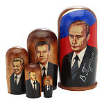 Матрешка "Вожди и политики" 5 мест