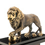 Часы настольные из натурального камня "Лев", фотография 6. Интернет-магазин ЛАВКА ПОДАРКОВ