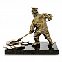 Бронзовая статуэтка "Греби деньги лопатой", фотография 4. Интернет-магазин ЛАВКА ПОДАРКОВ