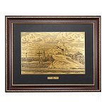  /42*55см Офорт черно-белый "Санкт-Петербург. Медный всадник"