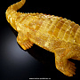 Статуэтка из янтаря "Крокодил", фотография 3. Интернет-магазин ЛАВКА ПОДАРКОВ