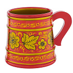 Кружка "Цветы". Хохлома