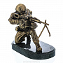 Бронзовая скульптура "Спецназовец с пулеметом", фотография 2. Интернет-магазин ЛАВКА ПОДАРКОВ