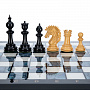 Шахматы с перламутром и деревянными фигурами "Камелот" 45х45 см, фотография 2. Интернет-магазин ЛАВКА ПОДАРКОВ