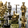 Шахматы из камня и бронзы "Железнодорожные" 42х42 см, фотография 6. Интернет-магазин ЛАВКА ПОДАРКОВ