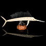 Скульптура из кости "Рыба парусник", фотография 1. Интернет-магазин ЛАВКА ПОДАРКОВ