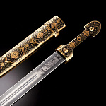 0048227 Оружие сувенирное КИНЖАЛ МАЛЫЙ "ИРБИС" Эмаль