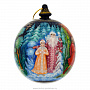 Набор новогодних шаров с художественной росписью, фотография 3. Интернет-магазин ЛАВКА ПОДАРКОВ