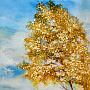 Янтарная картина "Пейзаж №1" 80х60 см, фотография 6. Интернет-магазин ЛАВКА ПОДАРКОВ