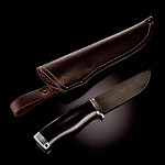 0062223 Оружие сувенирное Нож "Пегас"алмазная сталь, ,рук-цпд, ножны кожа 